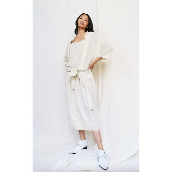 Magnolia Pearl Full Bloom Embroidered Garden Dress One Size S M L - Picture 1 of 8